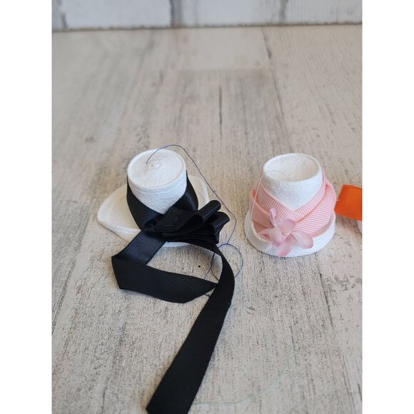 Mini Church Top Hat both variety set ornament Xmas - Picture 2 of 10